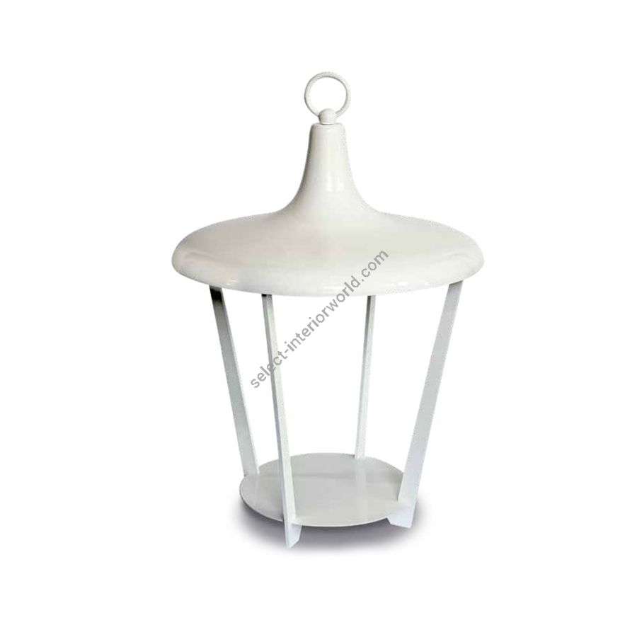 Cordless Lantern / White painted finish