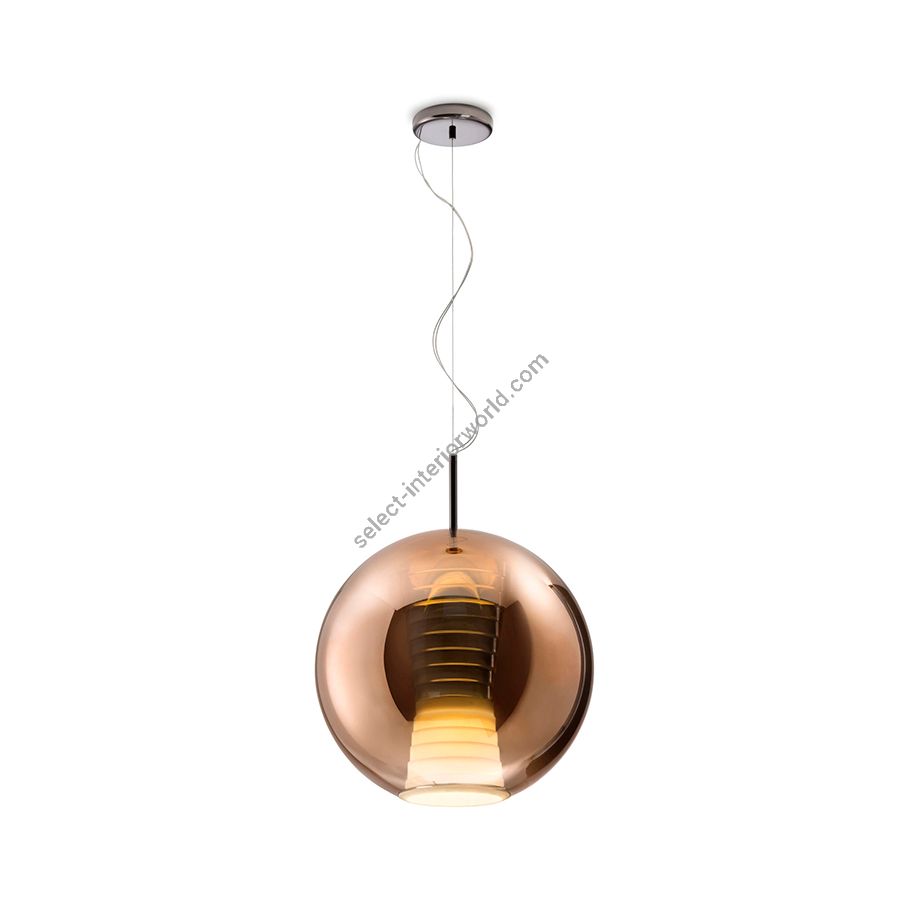 Bronze finish, cm.: 51 x 40 x 40 / inch.: 20.1" x 15.7" x 15.7"