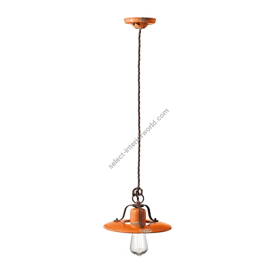 Orange (Vio) finish (cm.: W 25 x D 25 / inch.: W 9.8" x D 9.8")