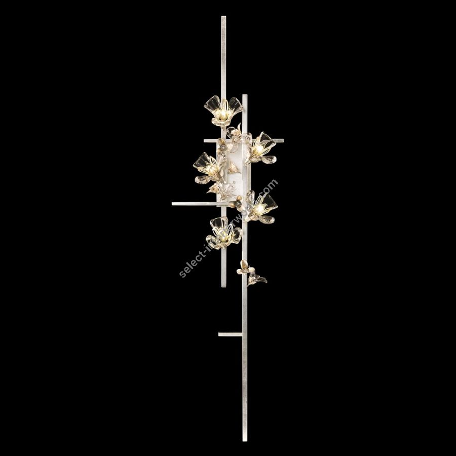Silver Leaf Finish / LSF Wall Sconce 918850-1