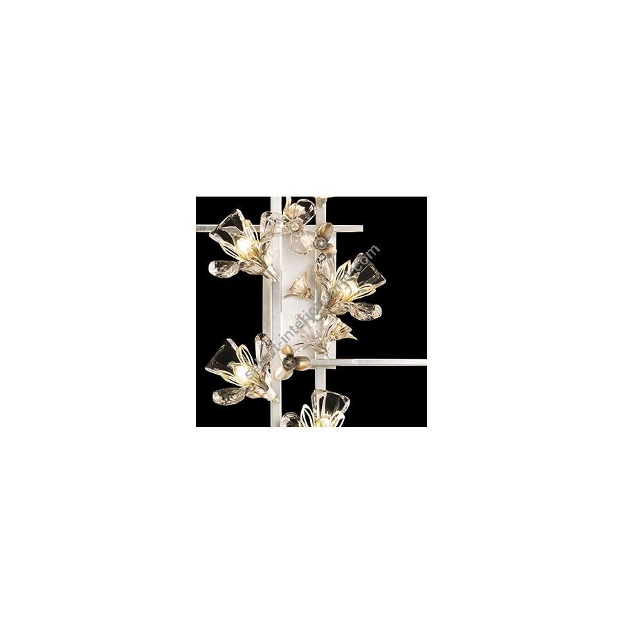 Silver Leaf Finish / RSF Wall Sconce 918950-1