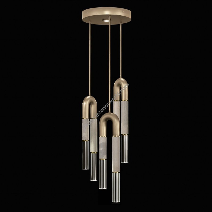 Gold Leaf / Brass / Smoke - 923840-512
