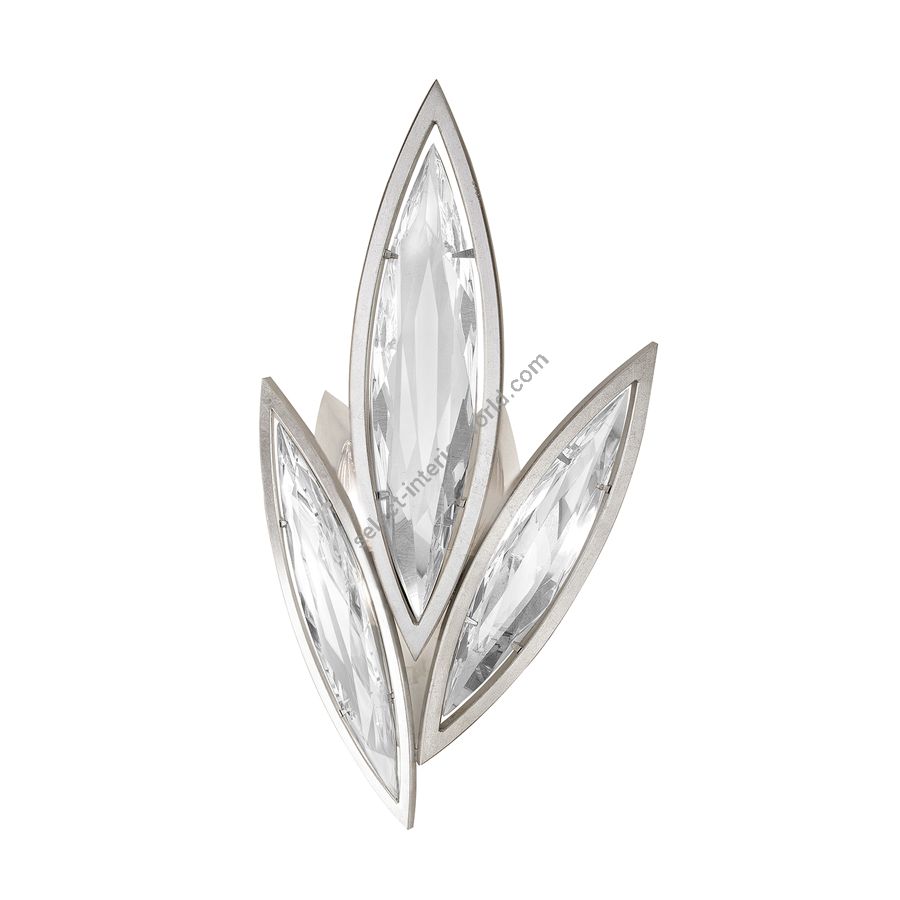 Platinized silver leaf finish - 854250-12