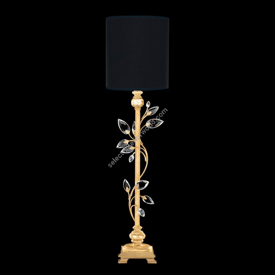 Gold Leaf / Black Fabric Shade - 752915-34