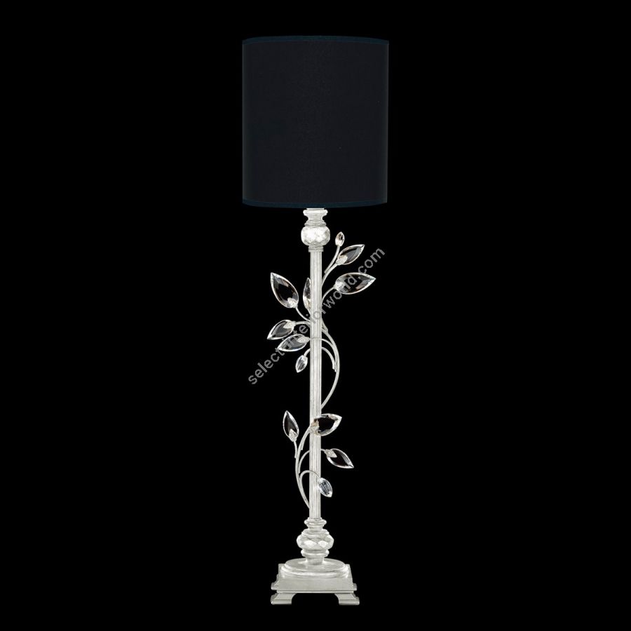 Silver Leaf / Black Fabric Shade - 752915-42