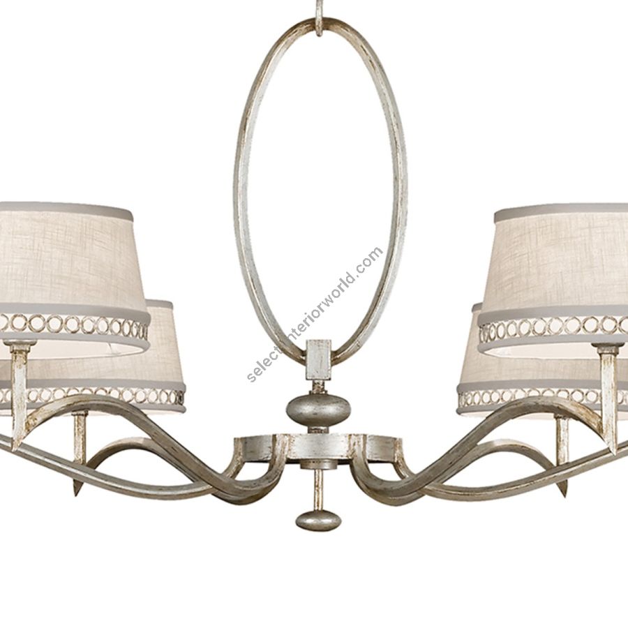 Silver / White Linen Shades - 771740