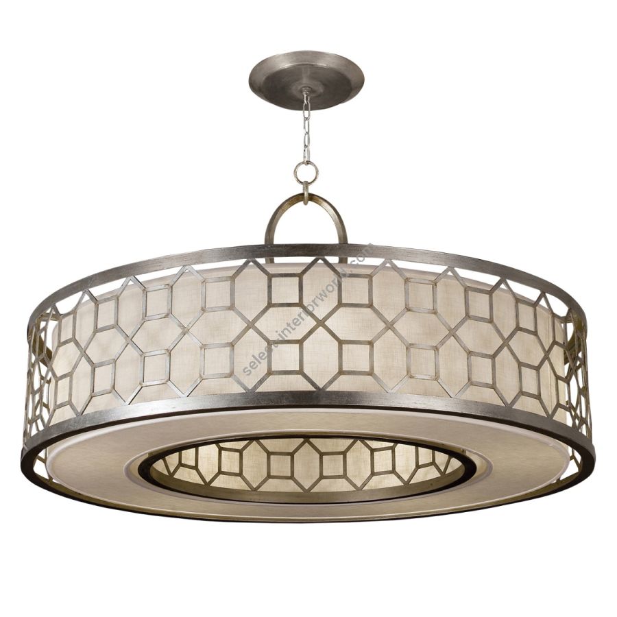 Silver / White Linen Shade - 780340GU