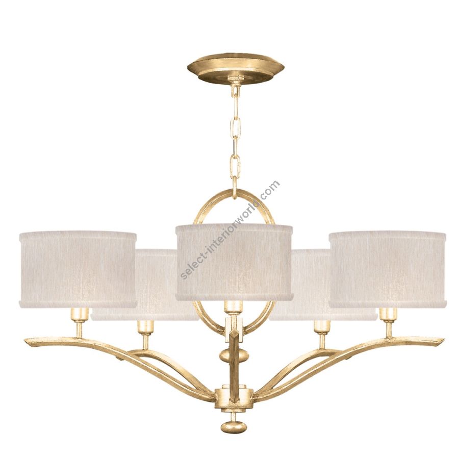 Gold Leaf / Champagne Fabric Shades - 785440-33