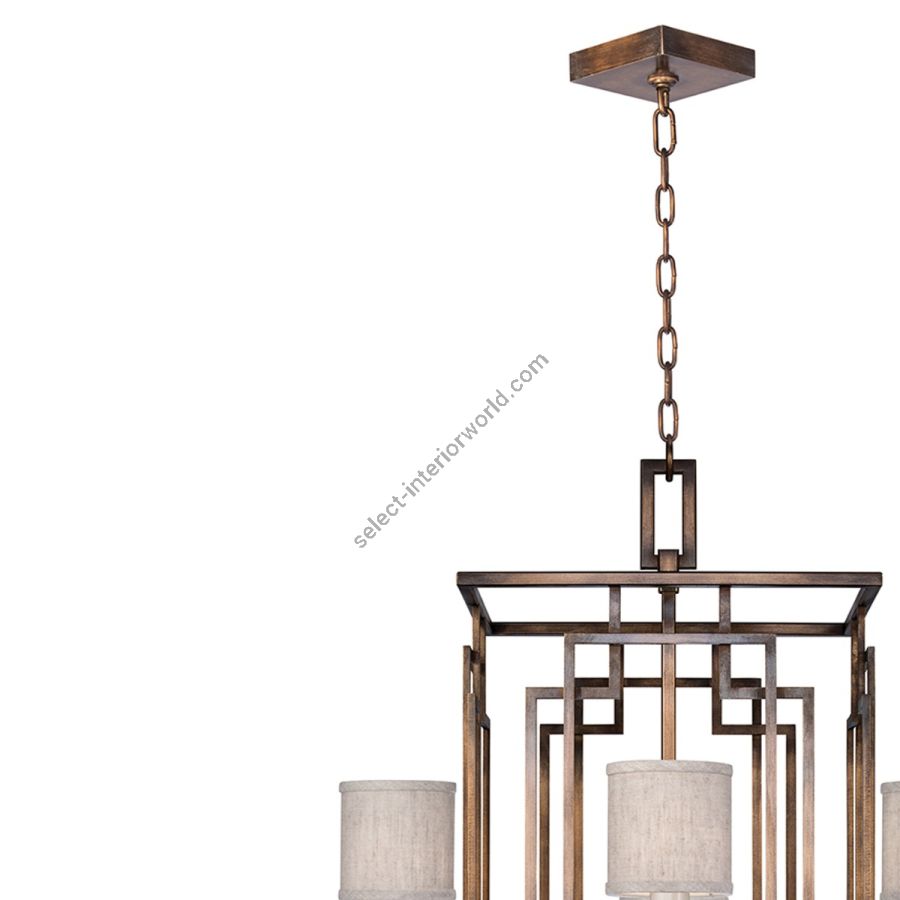 Bronze / Greige Fabric Shades - 889040-11
