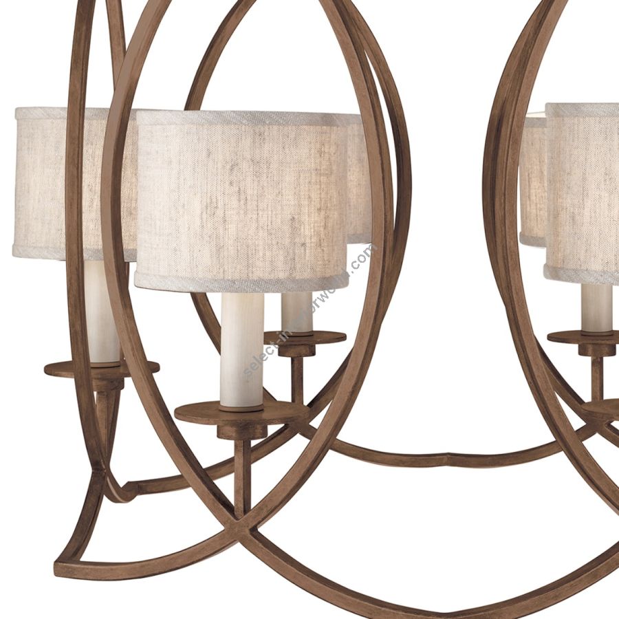 Bronze / Greige Fabric Shades - 889840-11