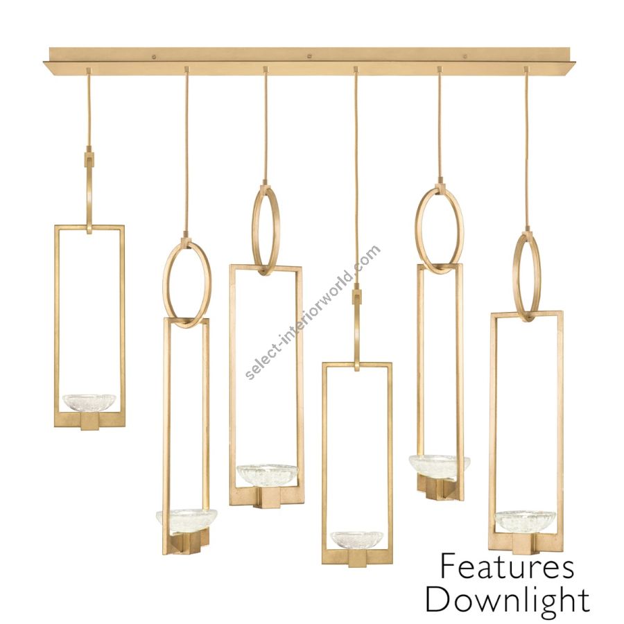 Gold/Features down light / 12 Lights - 893140-21