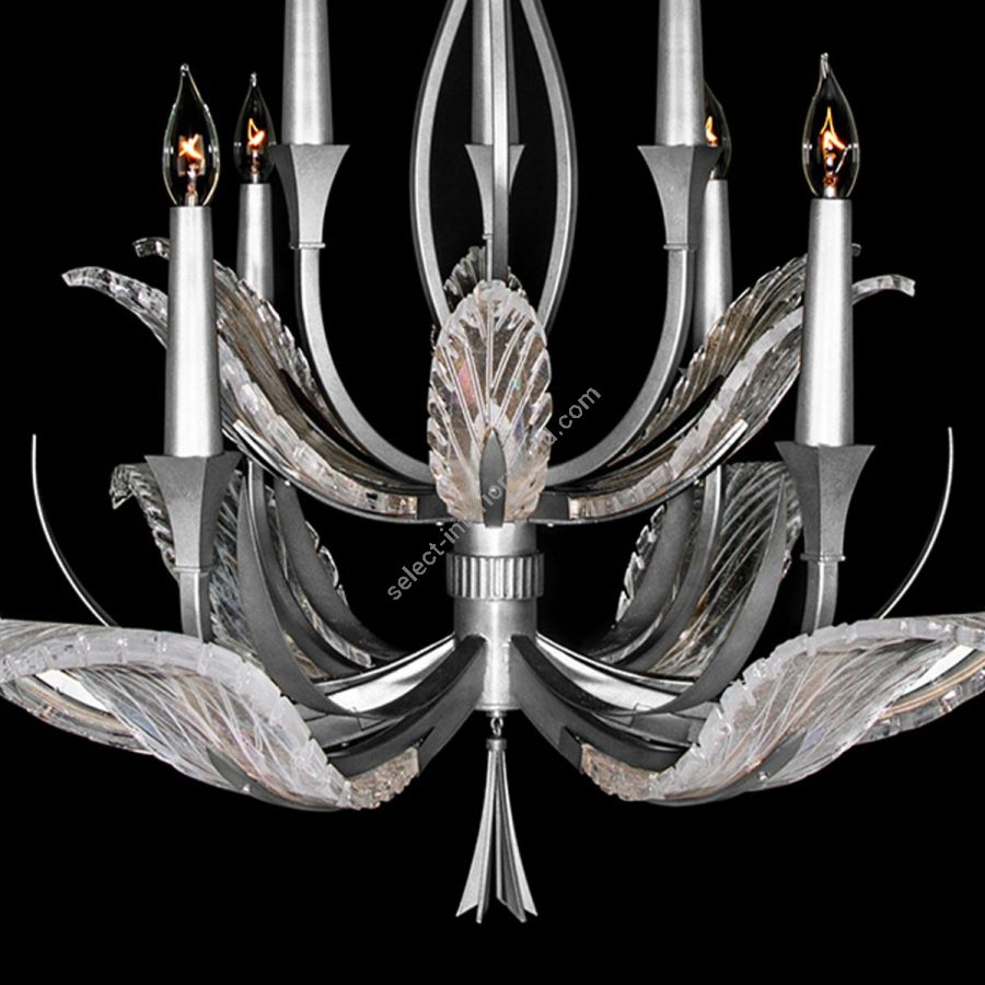 Silver / Dichroic Feathers - 893640-1