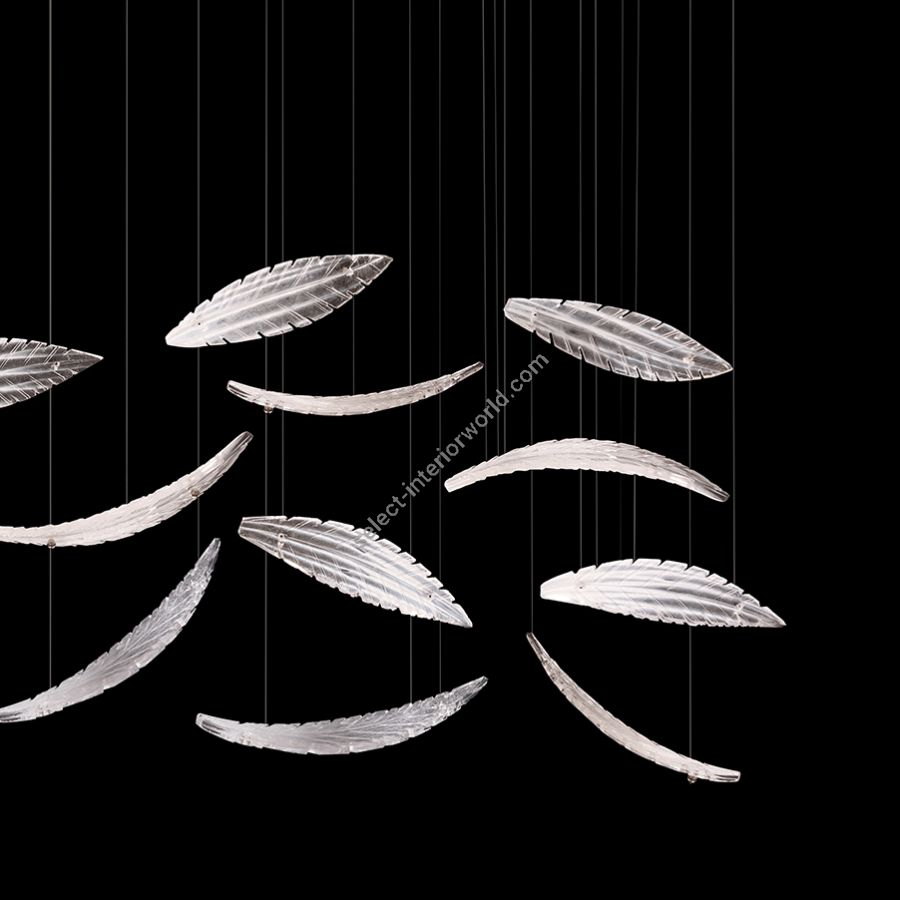 Elevate 54″ 894840-122 Silver / White “Plumes”