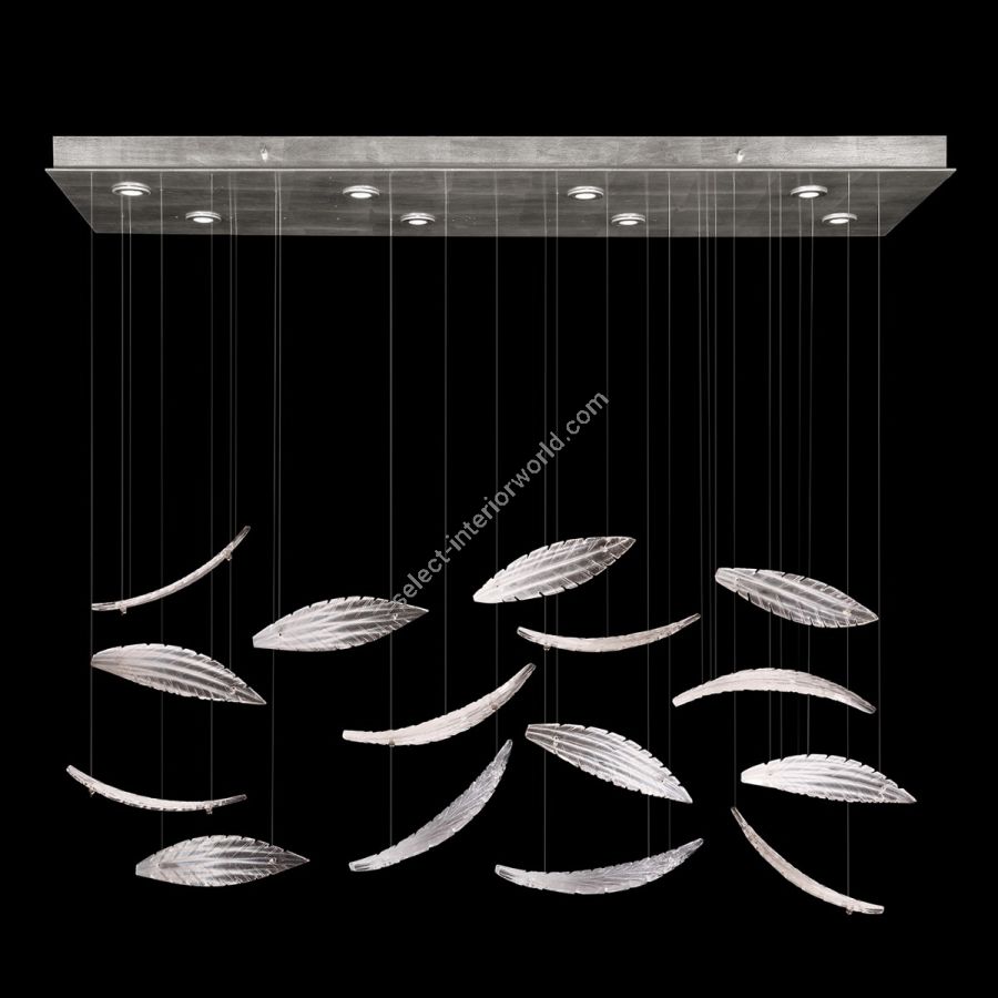 Elevate 54″ 894840-122 Silver / White “Plumes”