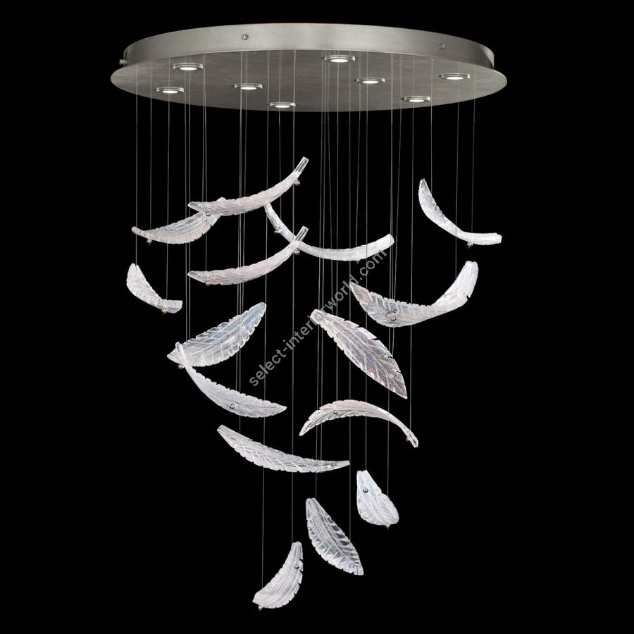Elevate 32″ 895840-112 Silver / Dichroic “Plumes”