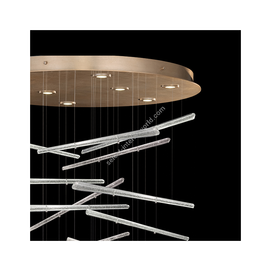 Elevate 34″ 895840-232 Gold / Crystal Stardust Spires