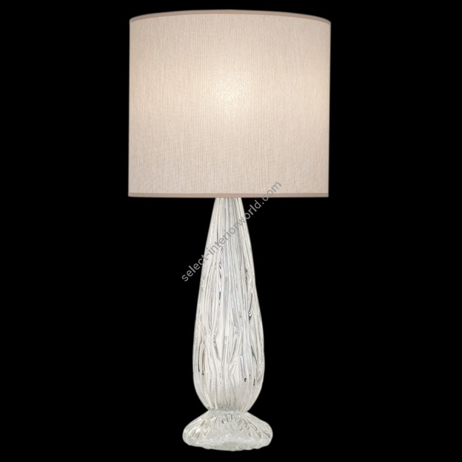 Silver / Beige Fabric Shade - 900410-12