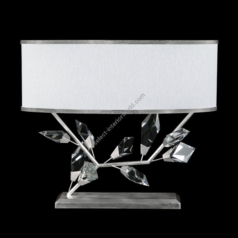 Silver/ White Fabric Shade - 908510-1