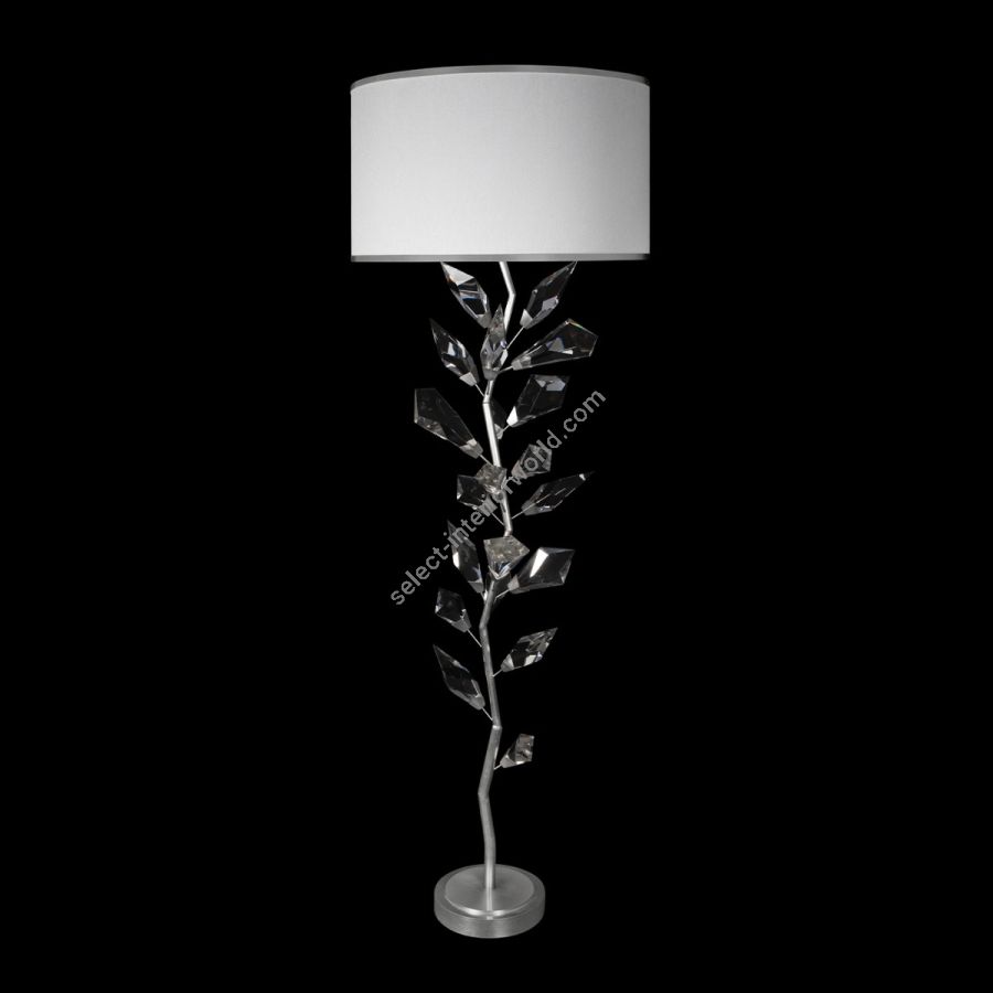 Silver/ White Fabric Shade - 909220-1