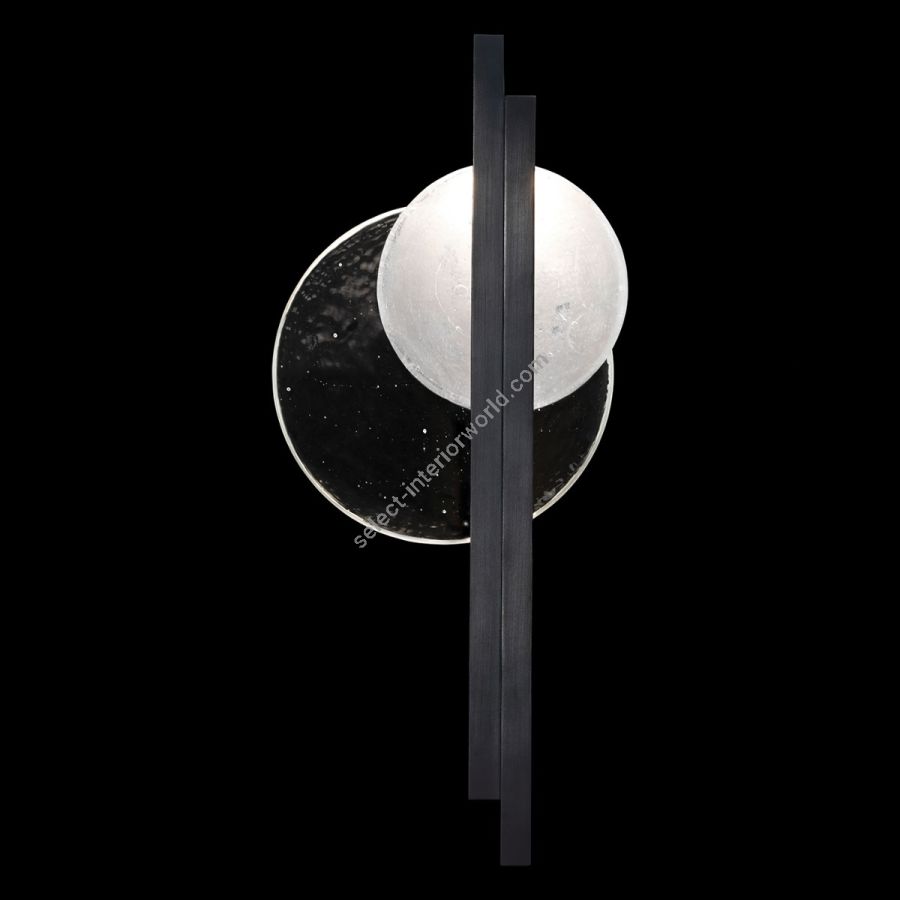 Black Iron / Clear & White Glass 920550-1