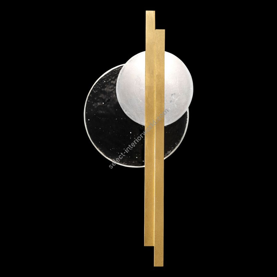 Gold Leaf / Clear & White Glass 920550-3