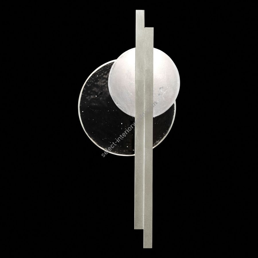 Silver Leaf / Clear & White Glass 920550-4