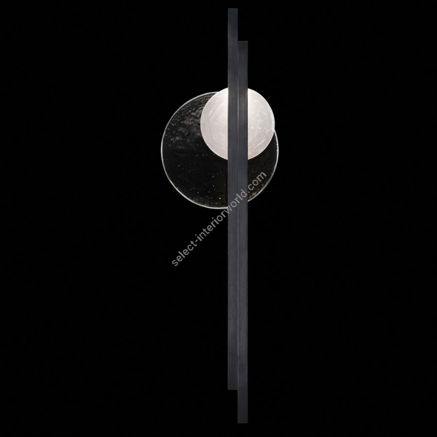 Black Iron / Clear & White Glass 920650-1