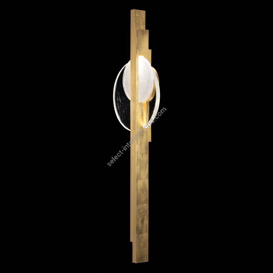 Gold Leaf / Clear & White Glass 920650-3