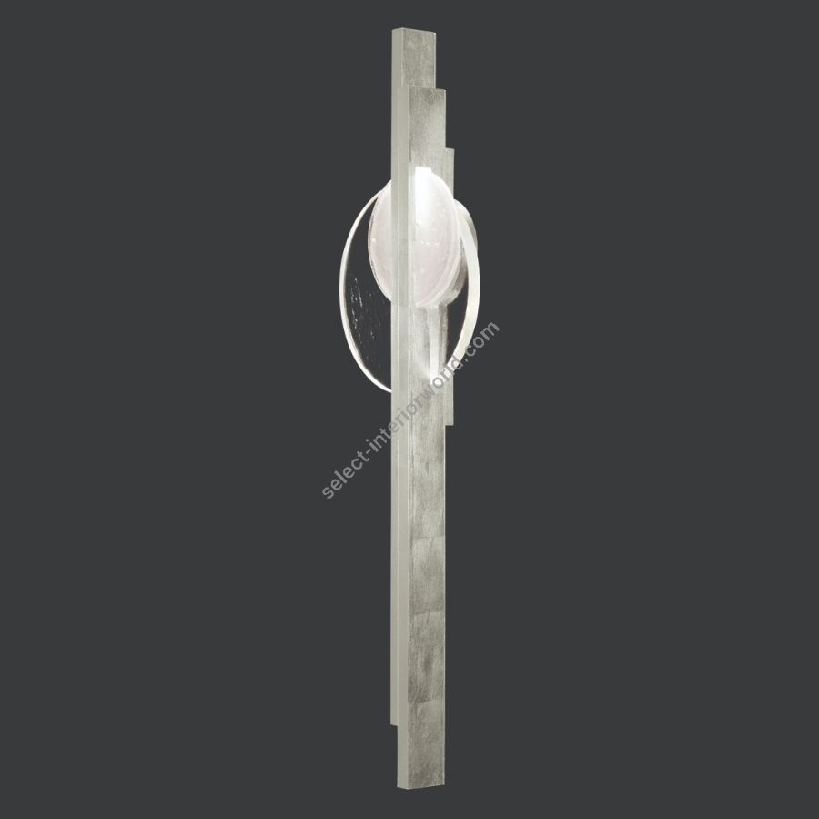 Silver Leaf / Clear & White Glass 920650-4