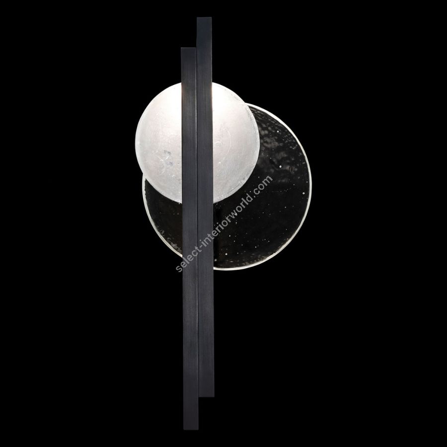 Black Iron / Clear & White Glass 921650-1