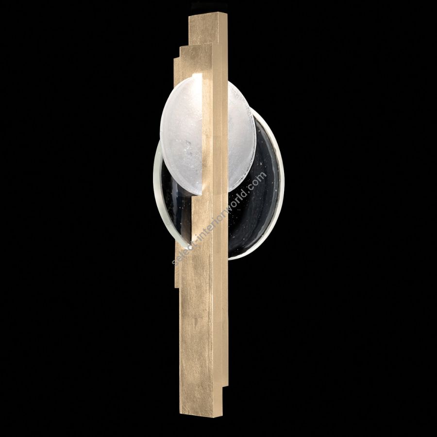 Soft Gold Leaf / Clear & White Glass 921650-5