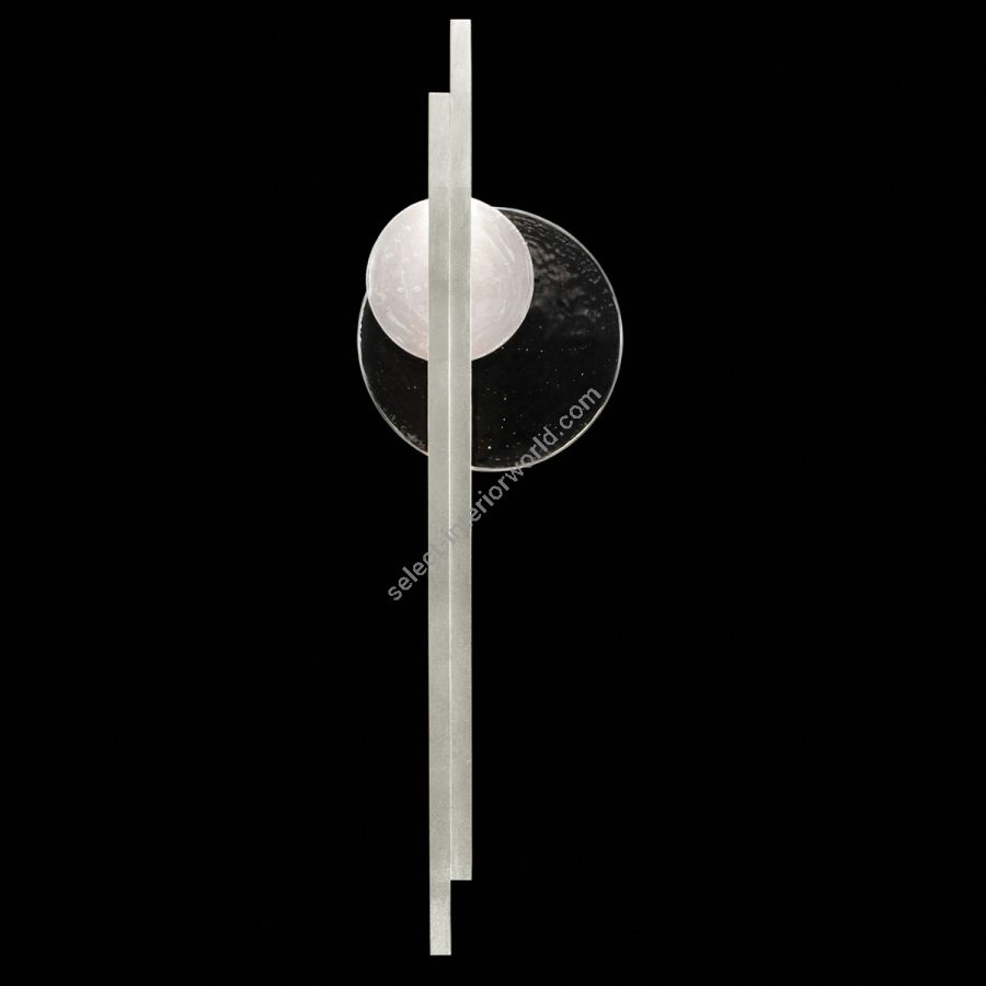 Silver Leaf / Clear & White Glass 921750-4