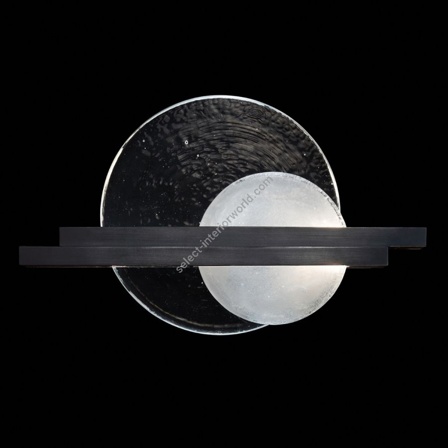 Black Iron / Clear & White Glass 922350-1