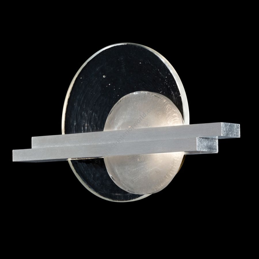 Silver Leaf / Clear & White Glass 922350-4