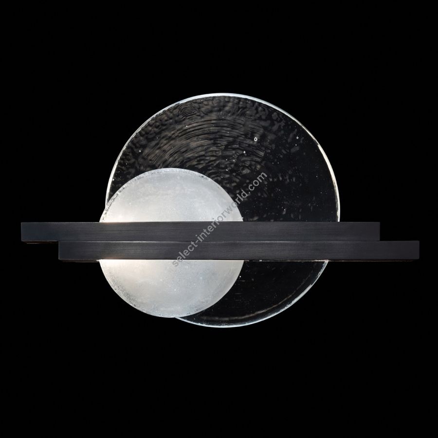 Black Iron / Clear & White Glass 922450-1