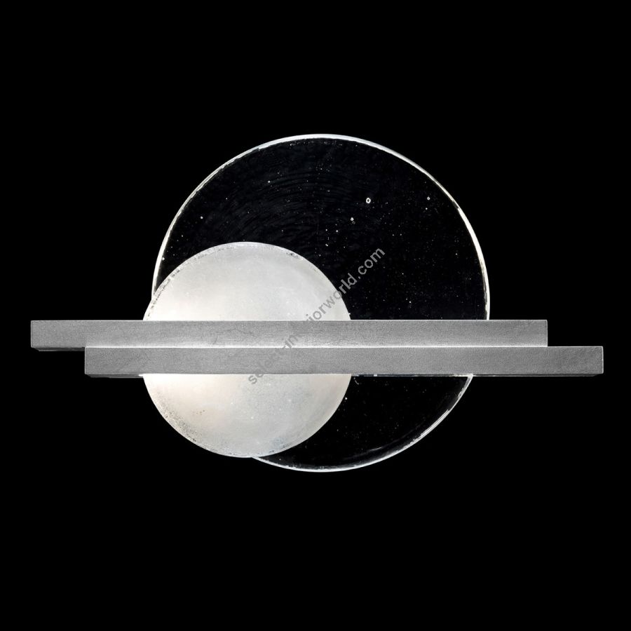 Silver Leaf / Clear & White Glass 922450-4