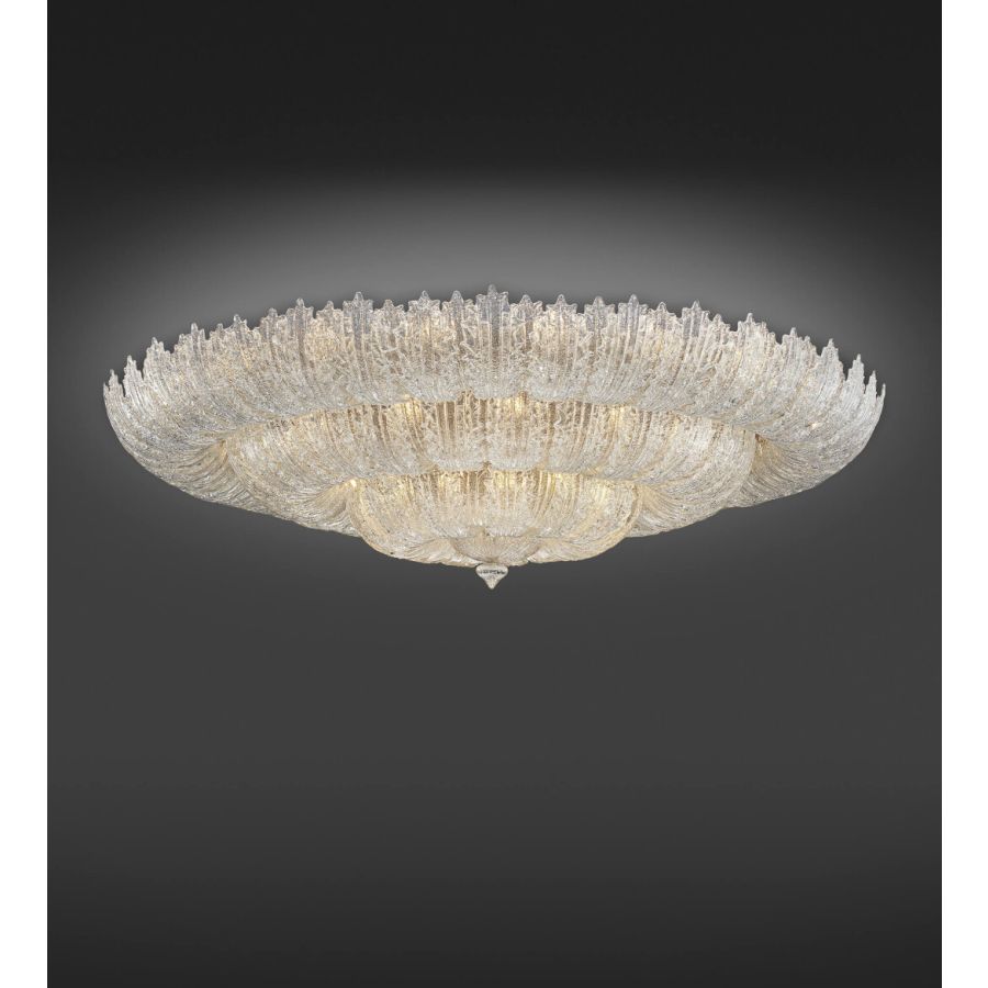 Diffusor GLASS - Transparent Structure - Shiny gold