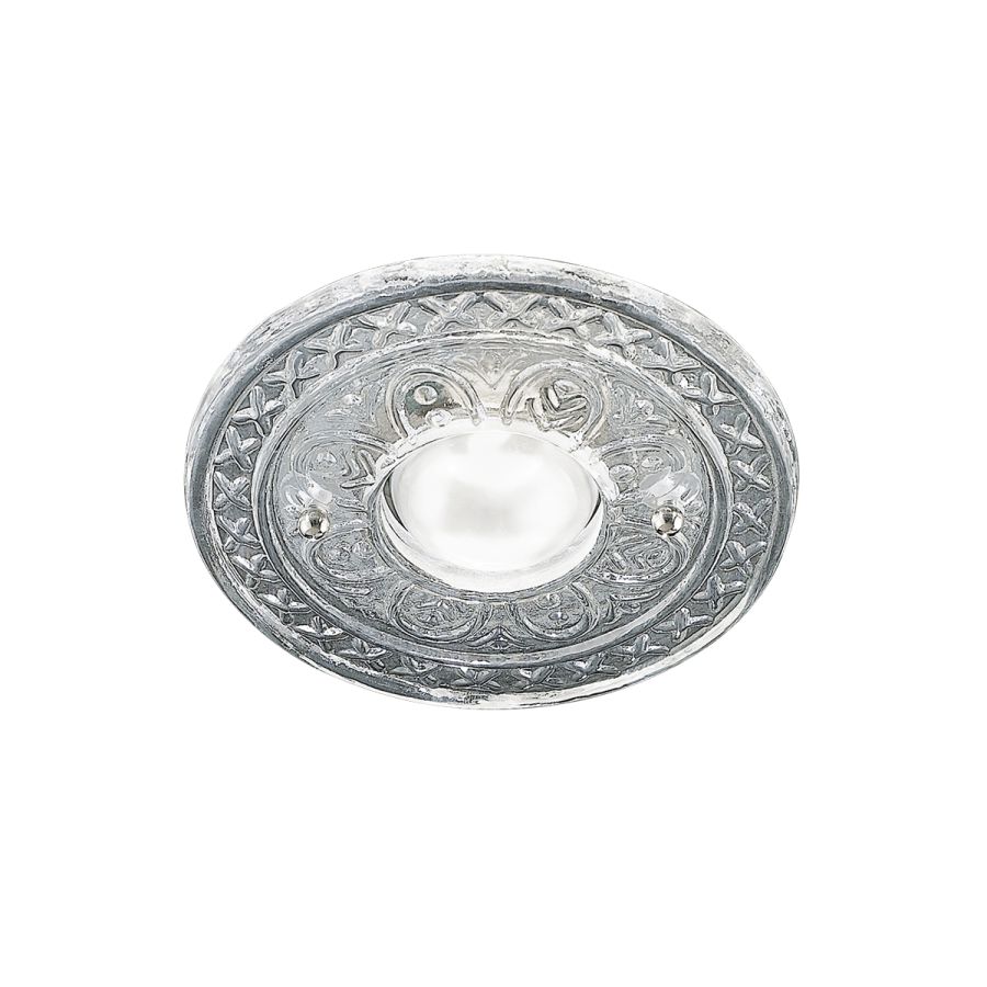 Recessed spotlight / Chrome finish / Transparent glass