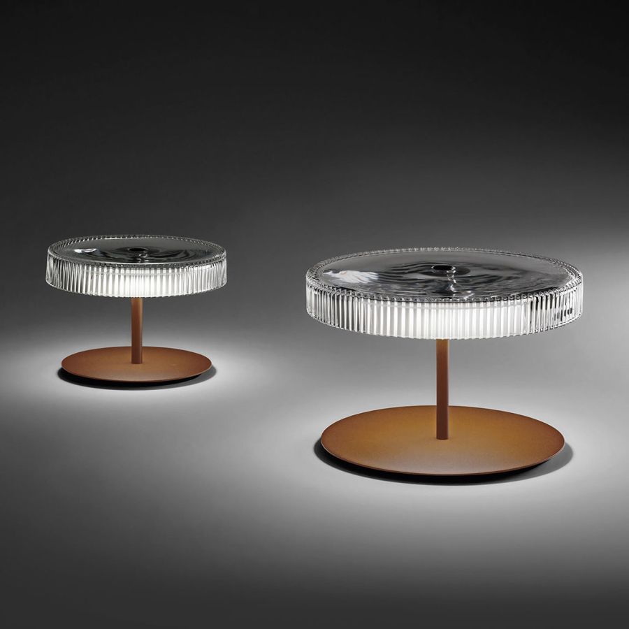 Table lamp / Corten finish