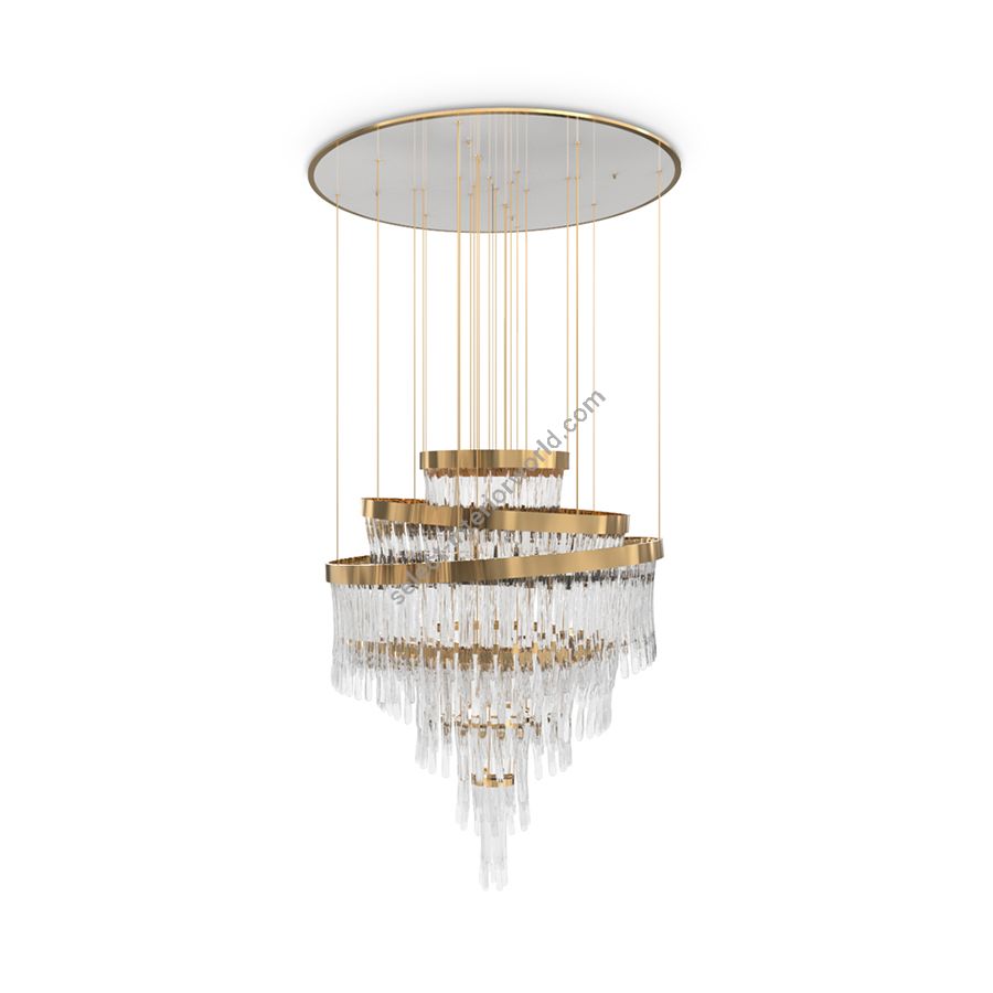 Gold plated finish