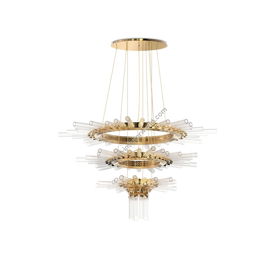 Gold plated finish