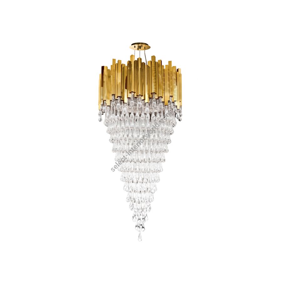 Gold plated finish