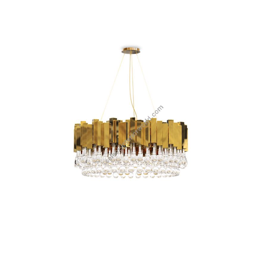 Gold plated finish
