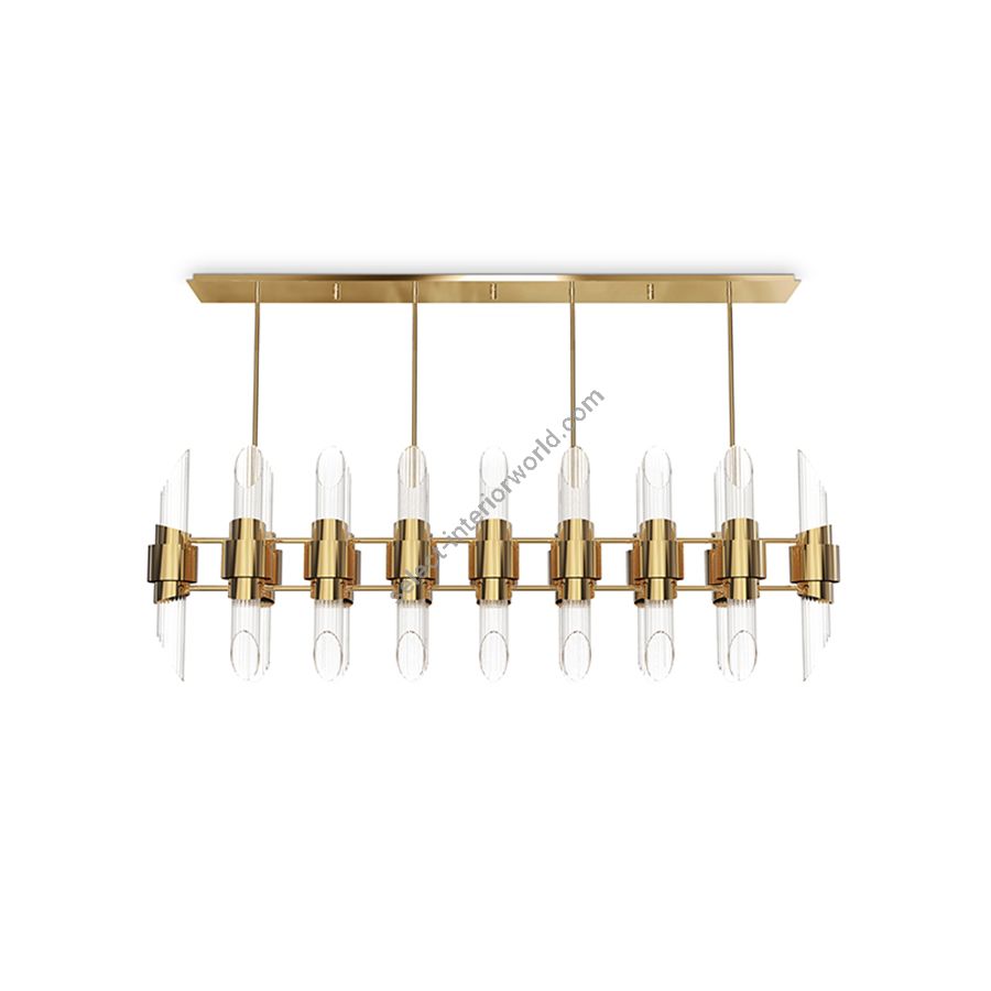 Gold plated finish