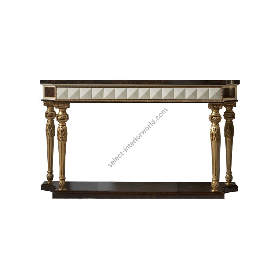 Console table / Belgravia wood / French gold finish