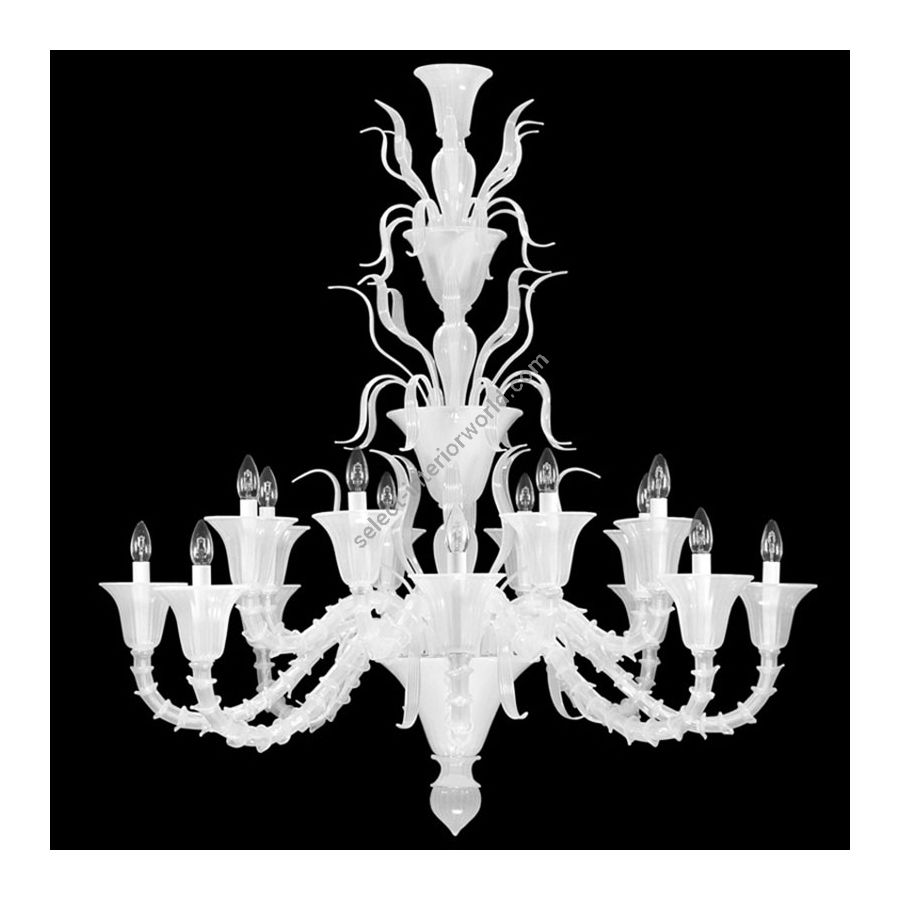 White Silk Glass
