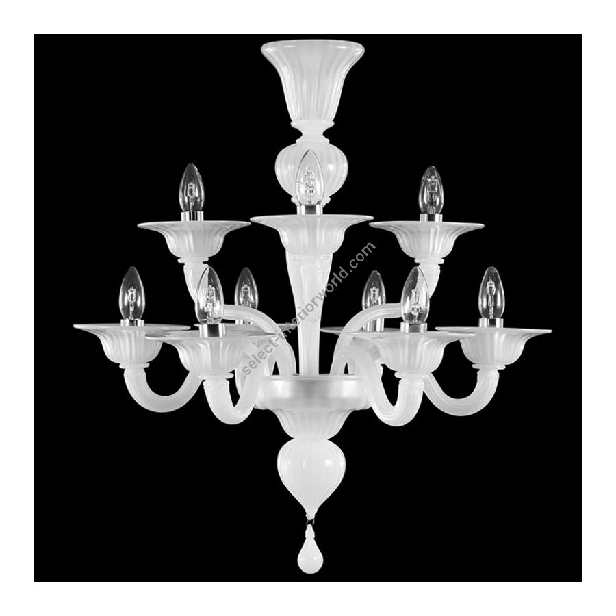 White Silk Glass