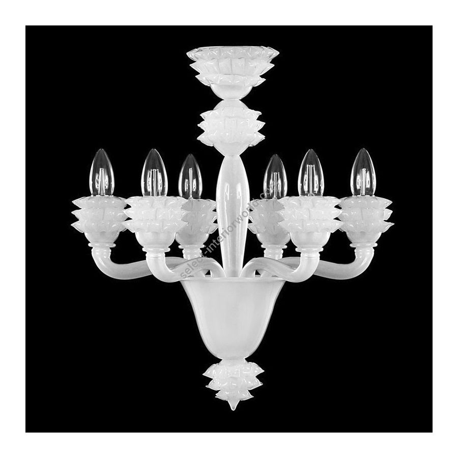 White Silk Glass