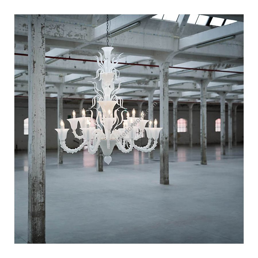 White Silk Glass