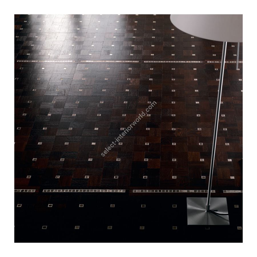 Wood Finish: Wenge; Mosaic Finish: Platinum